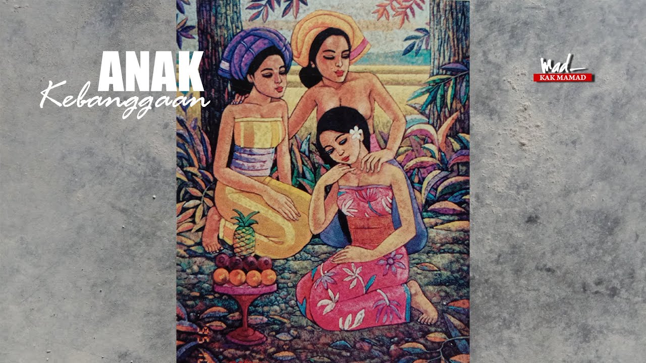 Anak Kebanggaan | Katalog pameran lukisan Kasih Sayang | Karya pelukis ...