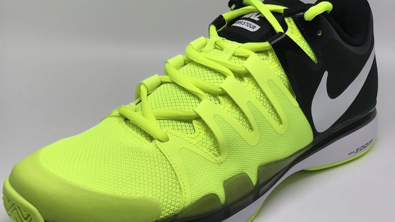 Nike Zoom Vapor 9.5 Tour (Volt/White-Black) Unboxing - YouTube