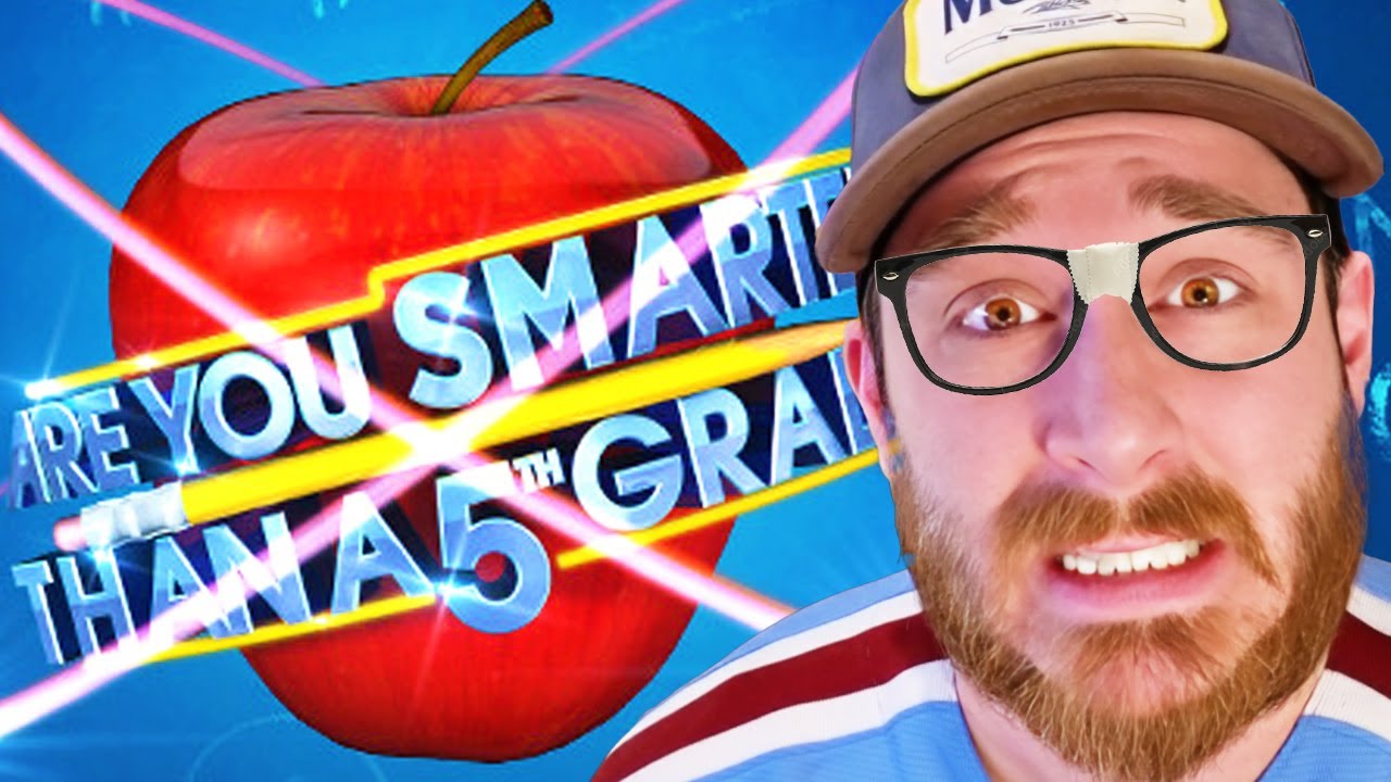 Playing Are You Smarter Than A 5th Grader For The First Time!!