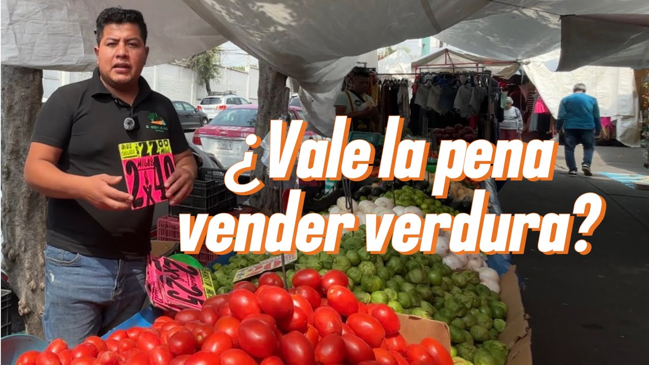 ¿Vale la pena vender verdura? Esto GANÉ en 1 día con $5,000 de inversión 😱