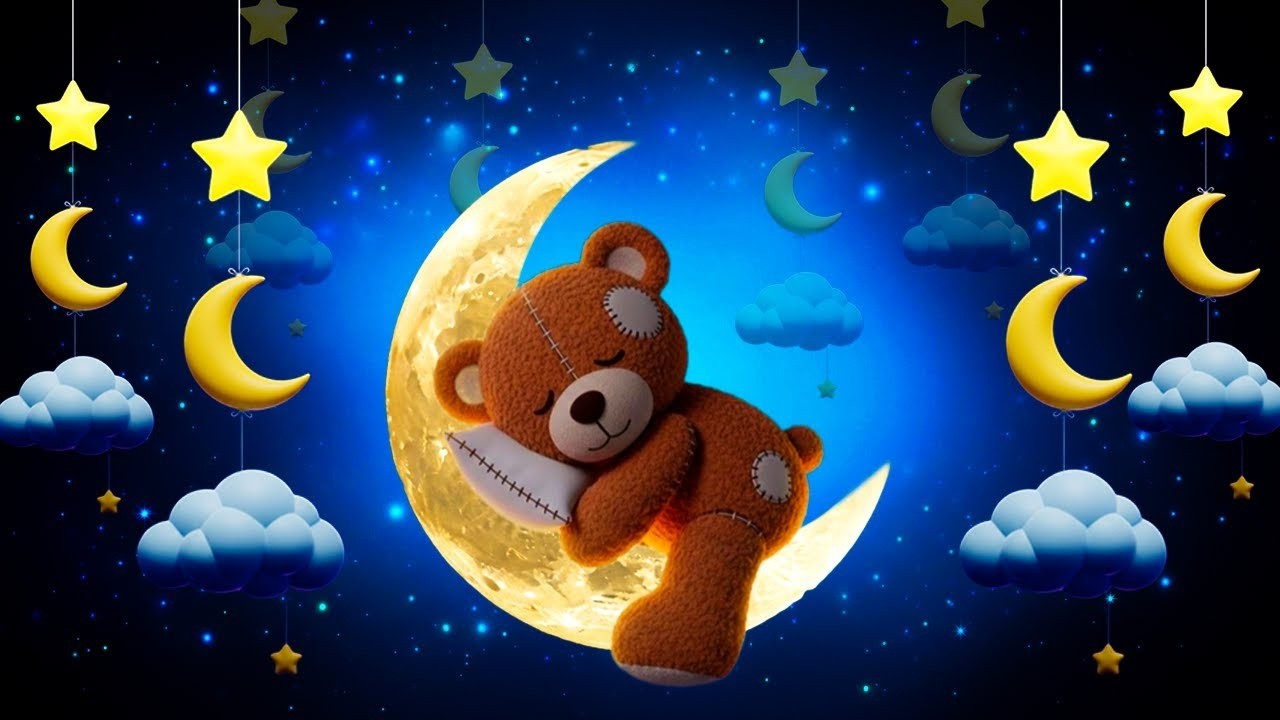 🌙 Mozart & Brahms Baby Lullabies 💤 Fall Asleep Fast in 3 Minutes  Gentle Sleep Music