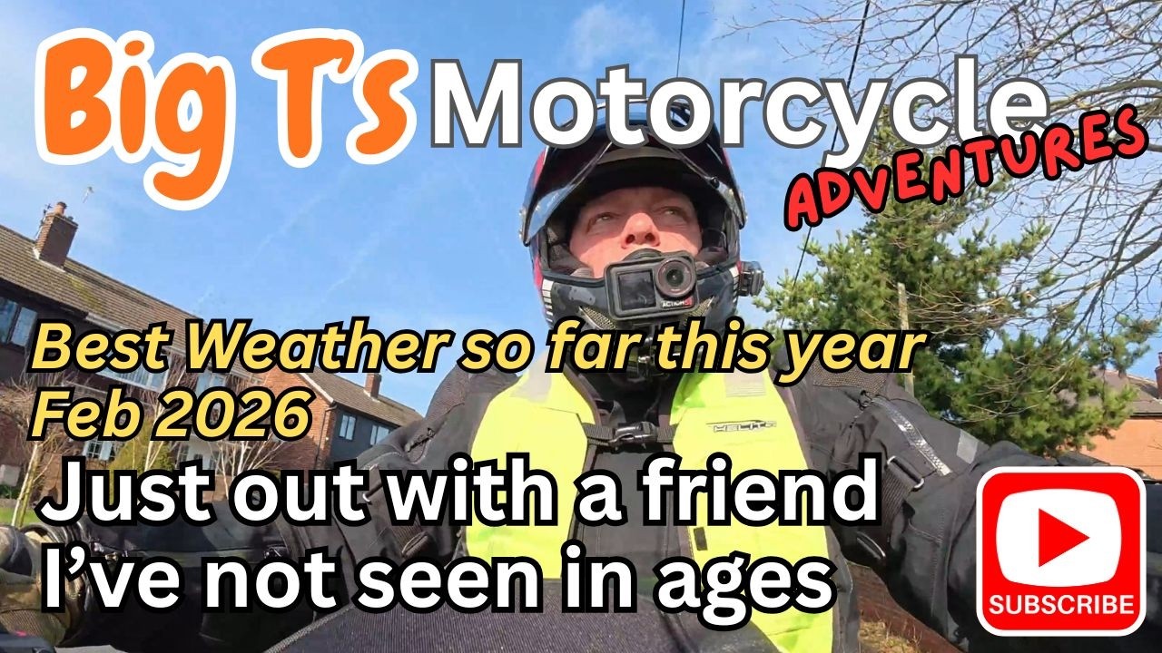 Big T out Riding his BMW R1250 GS Adventure with his Friend following on the RT1300