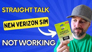 [FIXED] Straight Talk New Verizon SIM Card Not Working (No Internet)