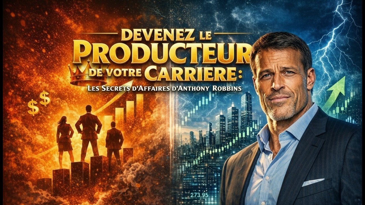 DEVENEZ LE PRODUCTEUR DE VOTRE CARRIÈRE : LES SECRETS D'AFFAIRES D'ANTHONY ROBBINS