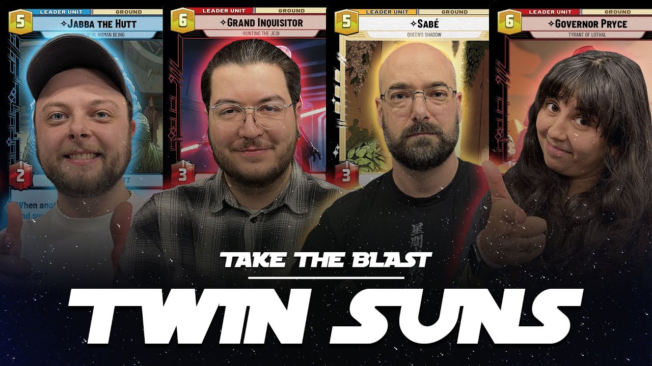 Наша САМАЯ БЫСТРАЯ игра на сегодняшний день! | Star Wars Unlimited Twin Suns Полная версия игры