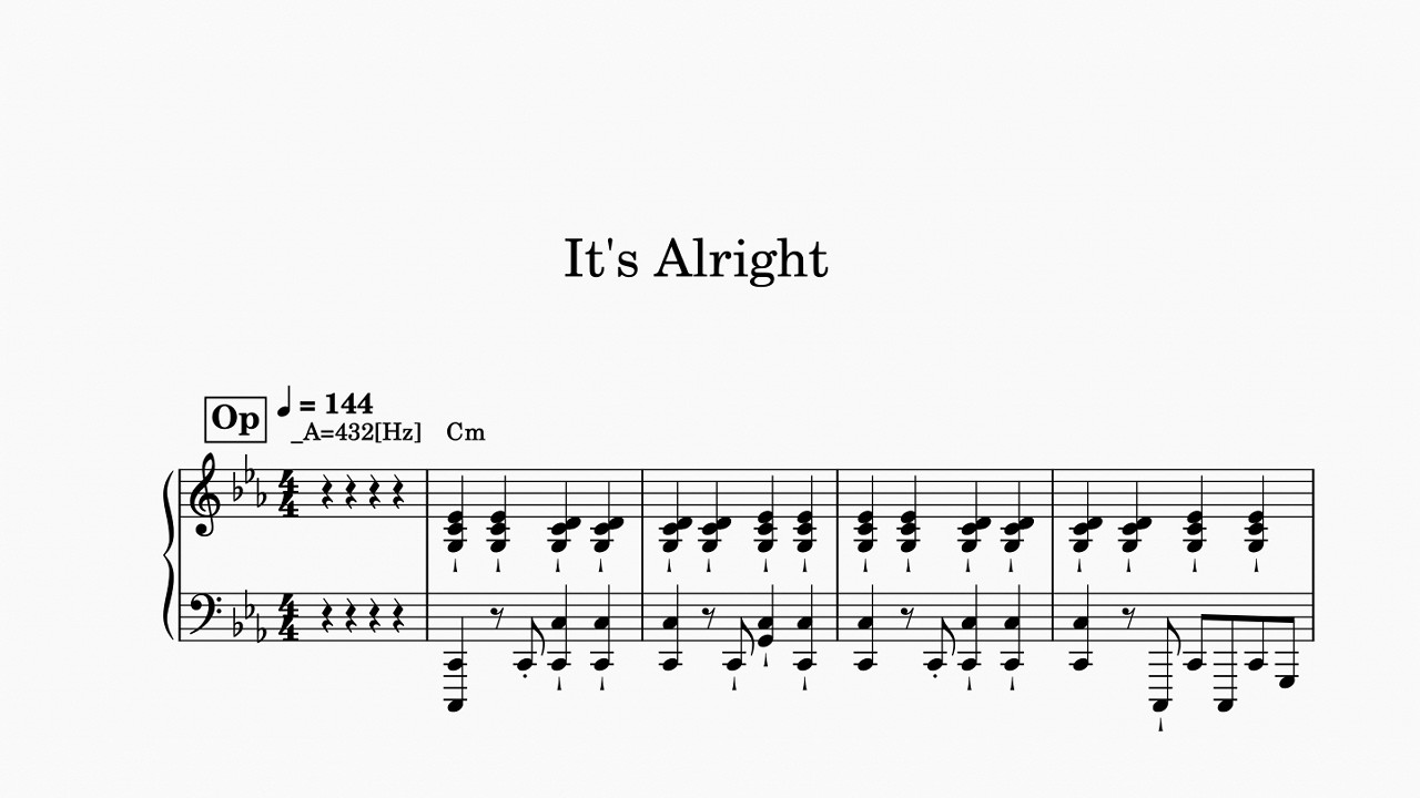 It's Alright / 藤井風