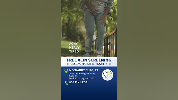 Free Vein Screening in Mechanicsburg