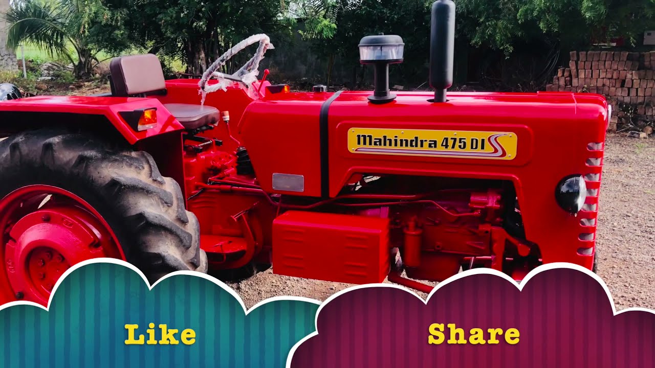 Mahendra Tractor 🚜 475di Restoration full colour 😱 brand new