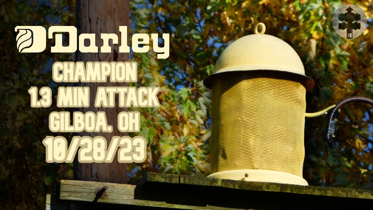 W.S. Darley 2 H.P. Weatherproof Champion Siren Test | 1.3 Min Attack | Gilboa, OH