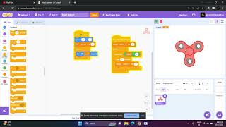 how to make a fidget spinner in scratch