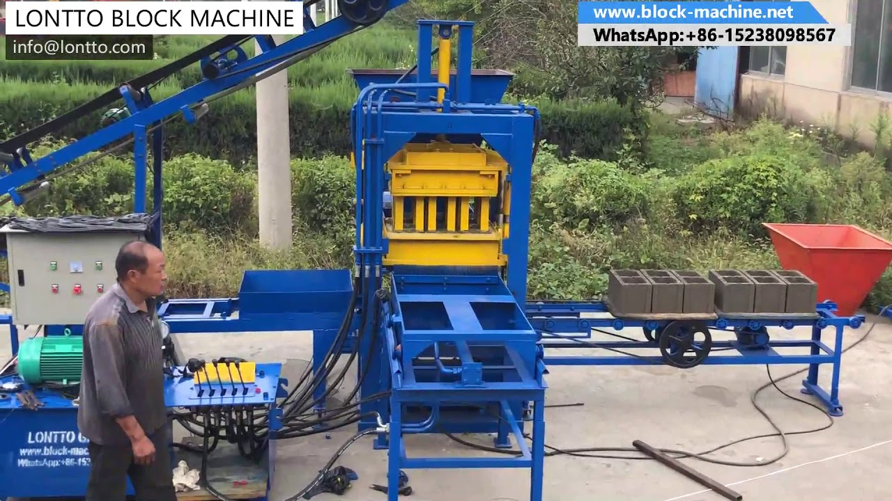 QT3 20 Hydraulic Block Machine new