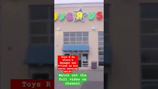 Toys R Us store's manager was killed inside the store. Who killed him? #truecrime #murdermystery