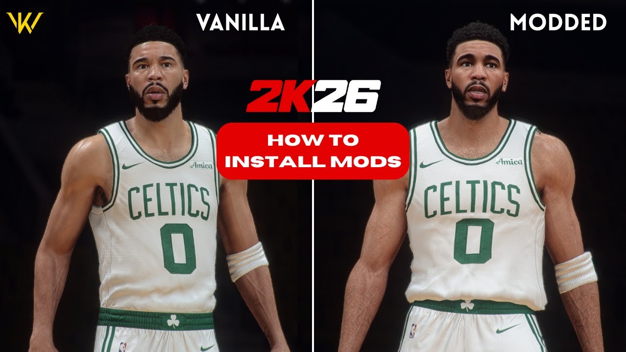 How to Install MODS in NBA 2K26 PC | TUTORIALS