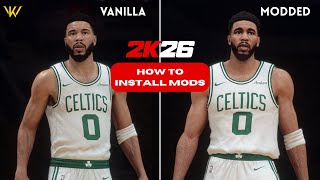 How to Install MODS in NBA 2K26 PC | TUTORIALS