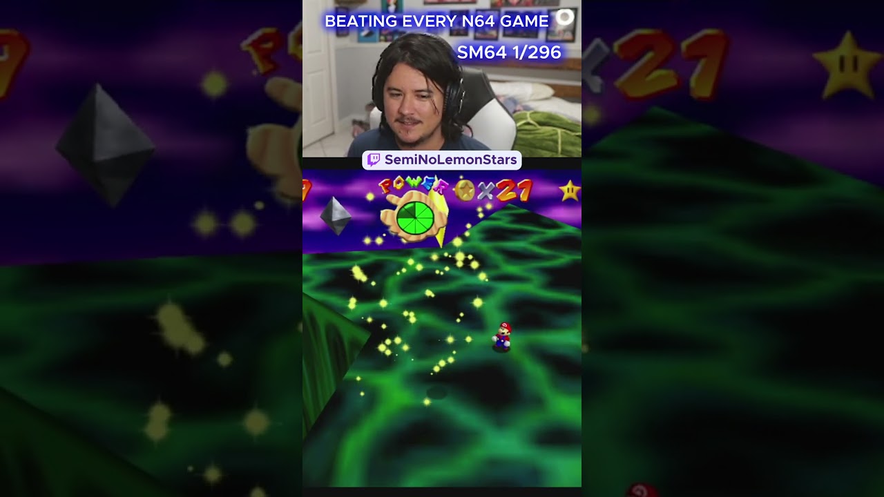 Beating every N64 game: SM64 