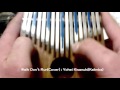 アフリカの民族楽器カリンバで「Walk don't run(急がば回れ)」(The Ventures)を演奏しました。