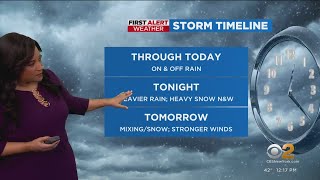 Famous First Alert Weather: Rain on and off before worst of nor'easter hits Profile