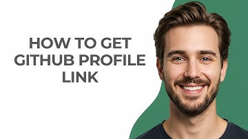 How To Get GitHub Profile Link - GUIDE!