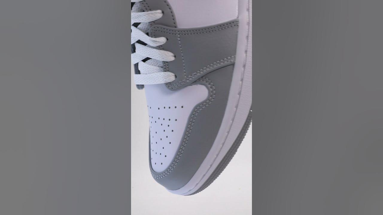 Air Jordan 1 Mid 'Light Smoke Grey' 554724-078 - KICKS CREW