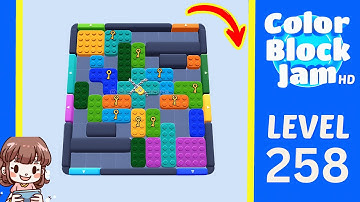 Color Block Jam Level 258 Solution Walkthrough