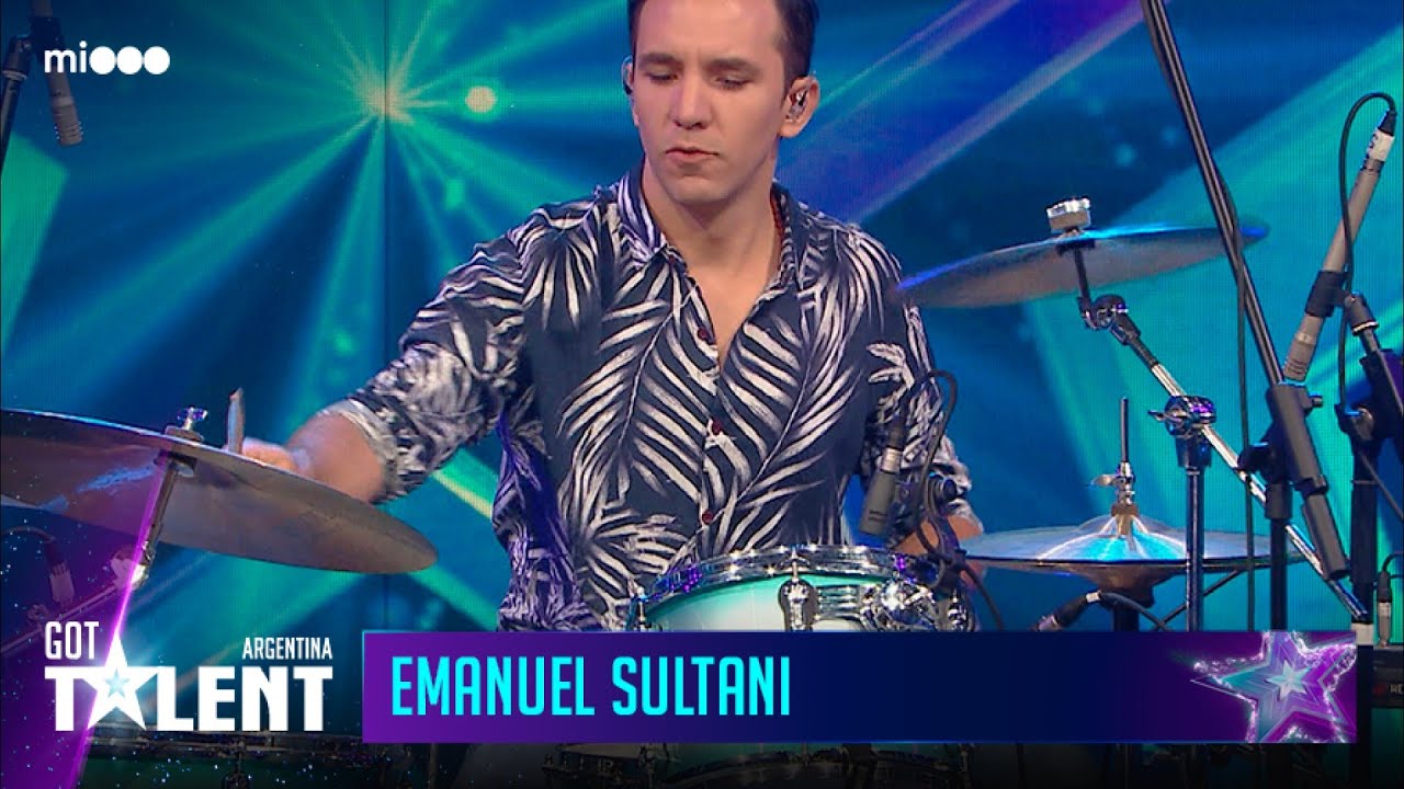 Emanuel Sultani - Baterista | Audiciones | Got Talent Argentina 2023
