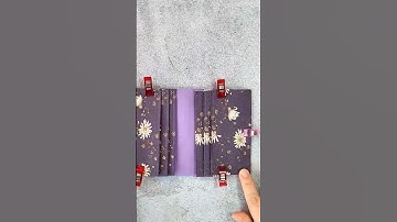 DIY Easy Card Holder / Mini Card Wallet / sewing tutorial [Tendersmile Handmade]