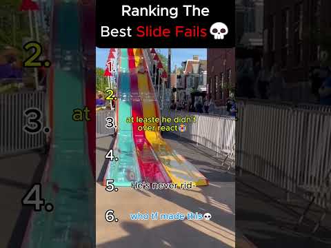 Ranking The Best Slide Fails Fails Funnyvideos Slide 