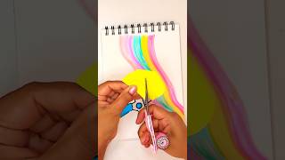 Creative Notebook Frontpage Design Ideas 💡#ytshorts #drawingideas #frontpagedecoration #frontpage