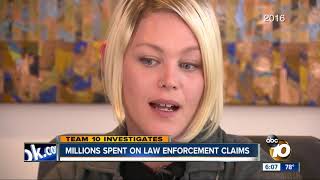Team 10: Millions spent on law enforcement claims