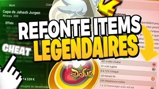 REFONTE ITEMS LEGENDAIRES ! NERF DAME JHESSICA ? UP DES AUTRES LEGENDES !