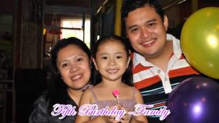 Erin's 7th Birthday Presentation Part 1