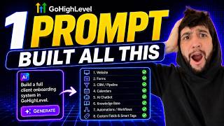 Watch Me Build a Full GoHighLevel Client Setup With 1 Prompt