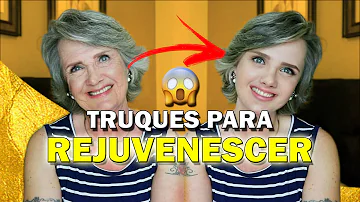 Qual cabelo deixa a mulher mais jovem?