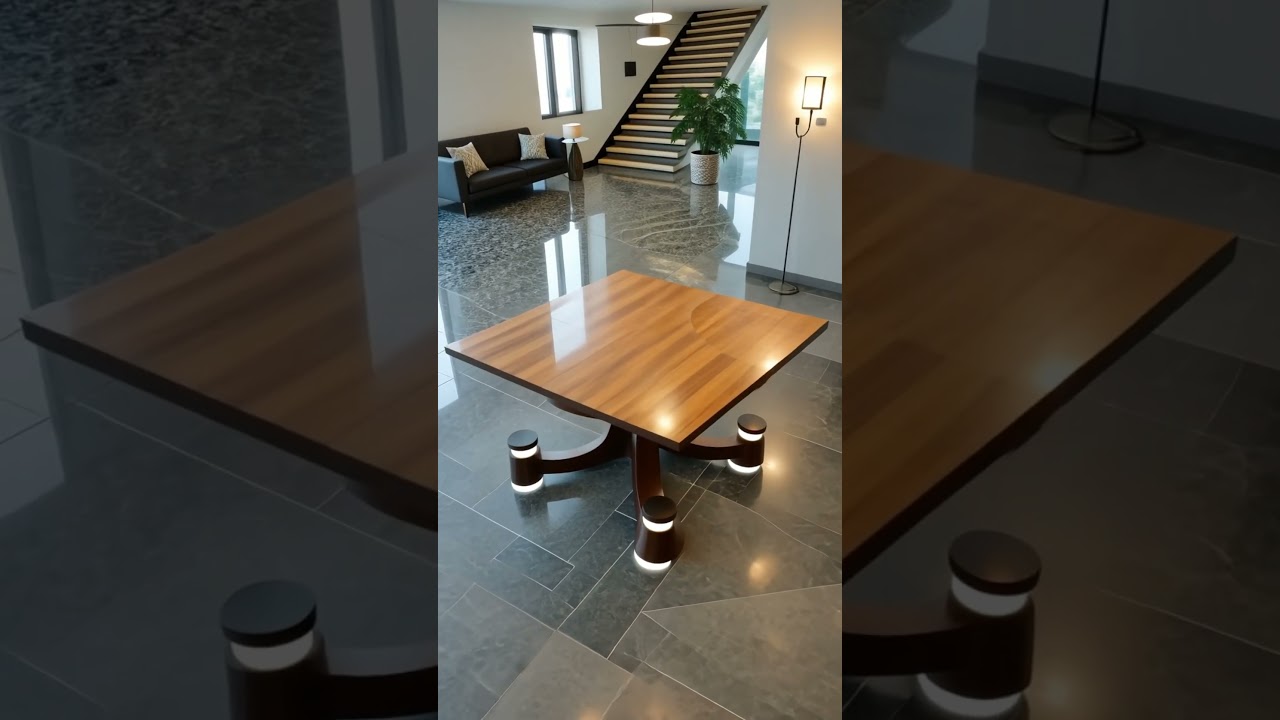 Space-Saving Table That Expands | Modern Home Furniture Design 