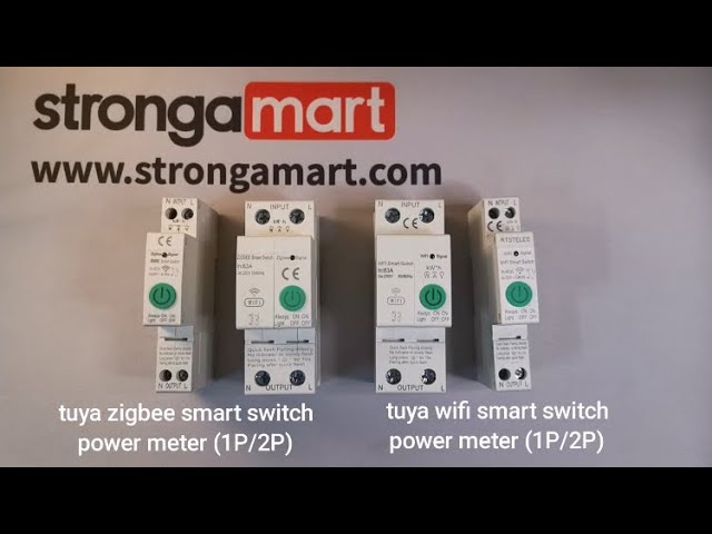 Wifi Sart Circuit Breaker, Tuya CB WIFI APP Control Three-Phase Etering Circuit Breakers For