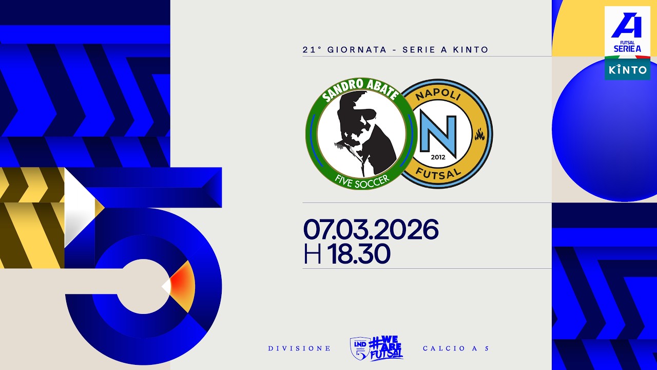 Sandro Abate-Napoli Futsal | 21ª giornata | Serie A KINTO 2025/2026