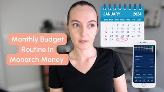 Reconciling Your Budget - Monthly Routine In Monarch Money