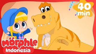 Bandit Dino yang Usil🦖 | Morphle | Kartun Anak Anak | Moonbug Kids Indonesia