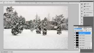 How Create Snow Effect in Photoshop CS5