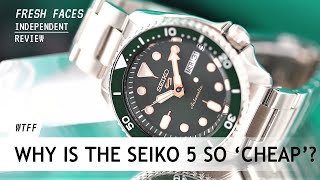 Why is the Seiko 5 such a 'cheap' watch? 5 Main Reasons Uncovered 🕵️ -  YouTube