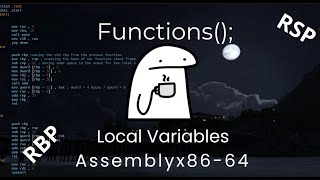 Assembly for Beginners: Local Variables, Stack & Prologue (x86_64)