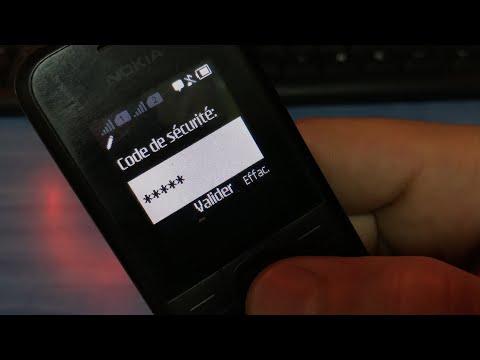 Vidéo: Comment Supprimer Le Code De Sécurité Sur Nokia