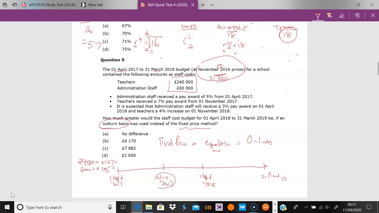 MA Quick Test 4 Q5&6 - YouTube