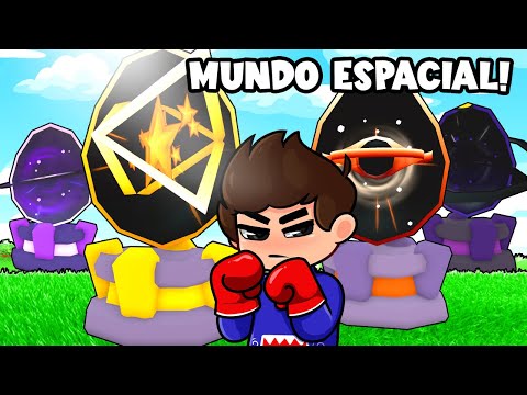 Nuevo MUNDO DEL ESPACIO con LAS MEJORES MASCOTAS en ARM WRESTLE SIMULATOR de ROBLOX