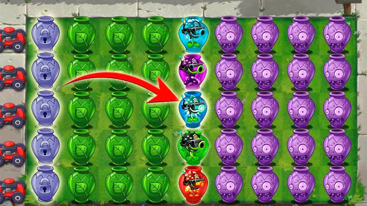 All Mega Gatling Pea Fusion Vasebreaker VS All Gargantuar Zombies - PvZ ...