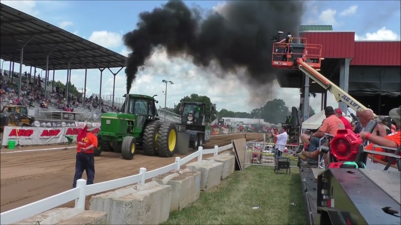 18,000LB FARM STOCK TRACTORS AT THE ELKHART COUNTY, INDIANA FAIR TRACTOR PULL JULY 24TH, 2025