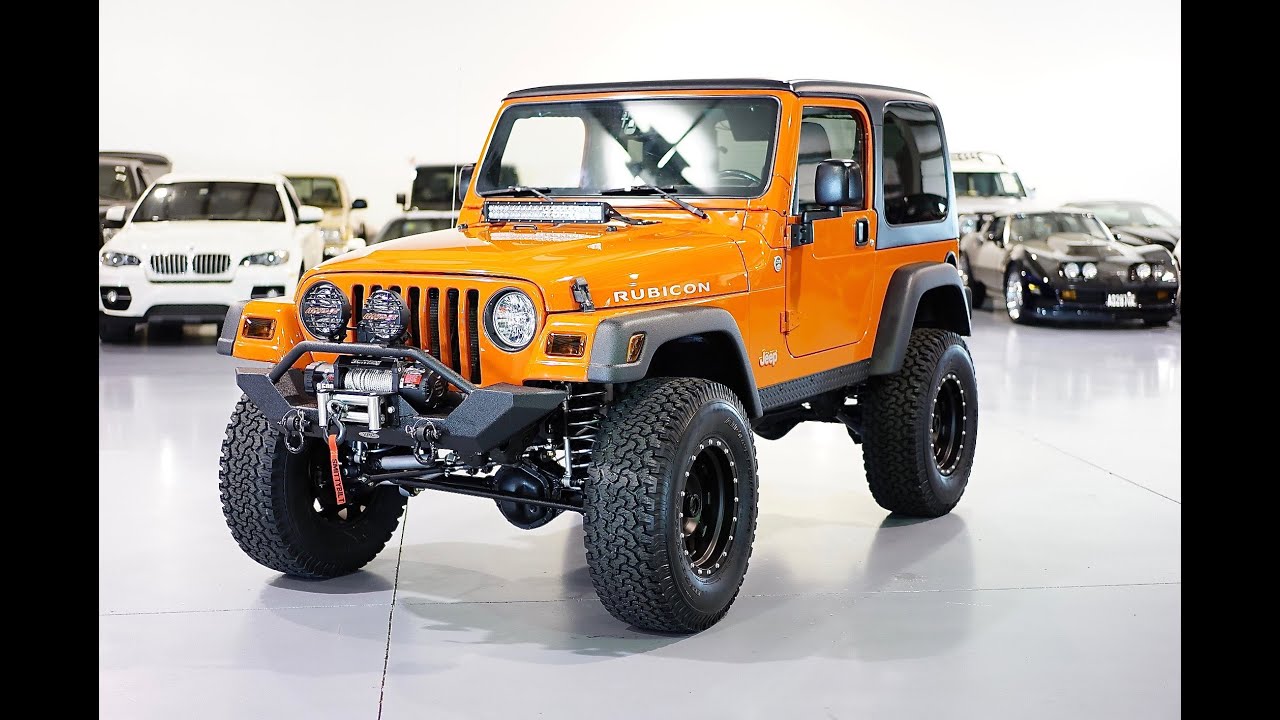 Davis AutoSports 2005 WRANGLER TJ RUBICON / NEW EVERYTHING / ONLY 19K MILES  WOW !!!! - YouTube