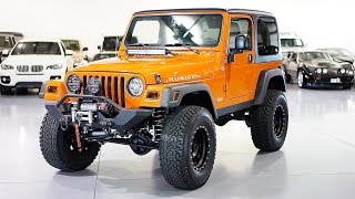 Davis AutoSports 2005 WRANGLER TJ RUBICON / NEW EVERYTHING / ONLY 19K MILES WOW !!!!