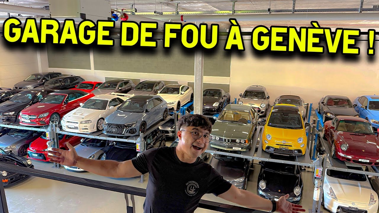 Un garage de fou à Genève ! NSX, Supra, Lancer Evo Rally...