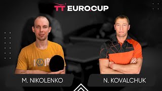 15:55 Maksym Nikolenko - Nazarii Kovalchuk 15.05.2024 TT Euro.Cup  Star. TABLE 3